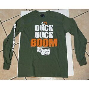 Duck Duck Boom hunting shirt mens small Gimmedat long sleeve green new